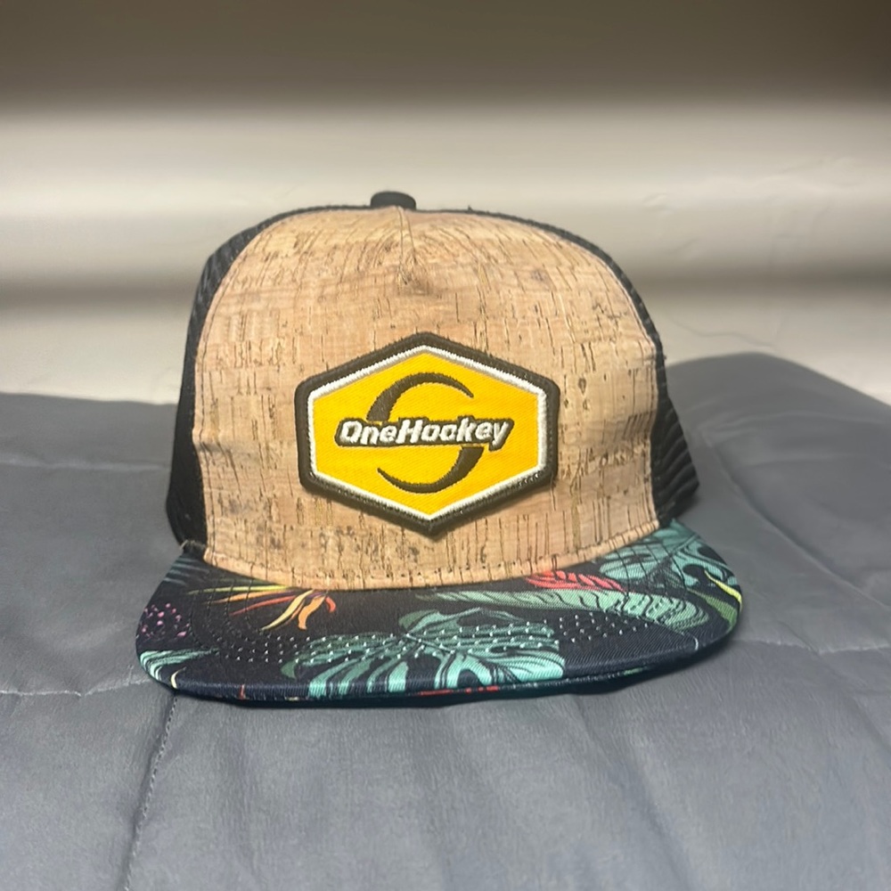 one Hockey trucker hat